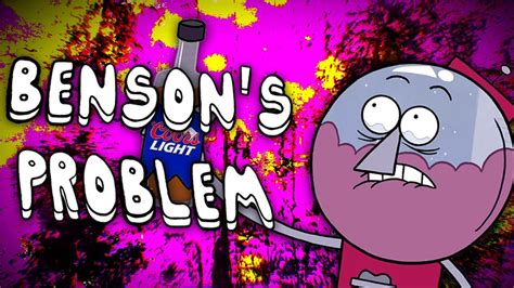 benson regular show|regular show benson drunk.